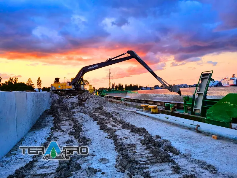 koparka gąsienicowa long reach volvo